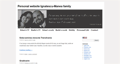 Desktop Screenshot of ignatescu-manea.ro