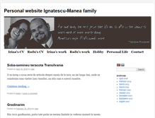 Tablet Screenshot of ignatescu-manea.ro